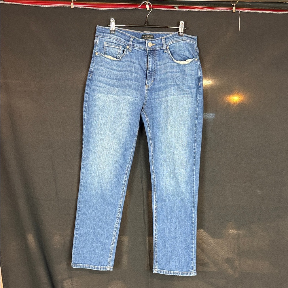 Banana Republic Factory Girlfriend Ankle Denim Jeans medium wash